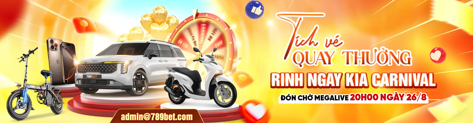 sự kiện hot tháng 8-789bet